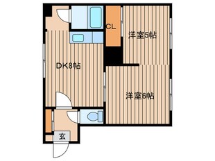 アイゼンパ－クの物件間取画像